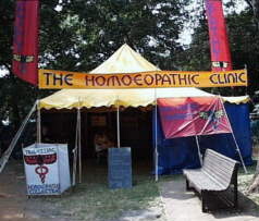 Homeopathic Clinic Tent