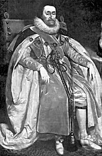 King James I of England.