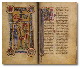 Bible in Latin, 12th century.